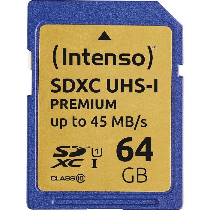 Intenso Premium Sdxc 64gb Muistikortti