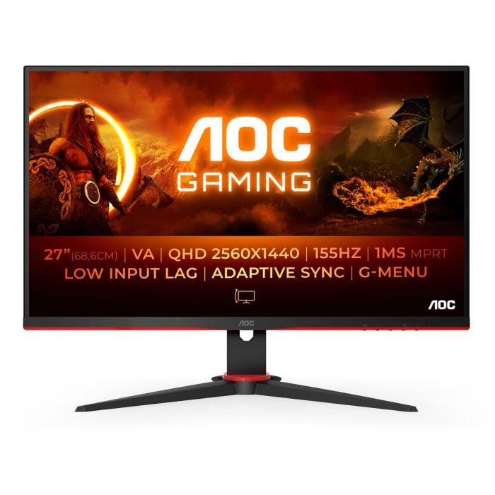 Aoc Q27g2e 27" Qhd-pelinäyttö
