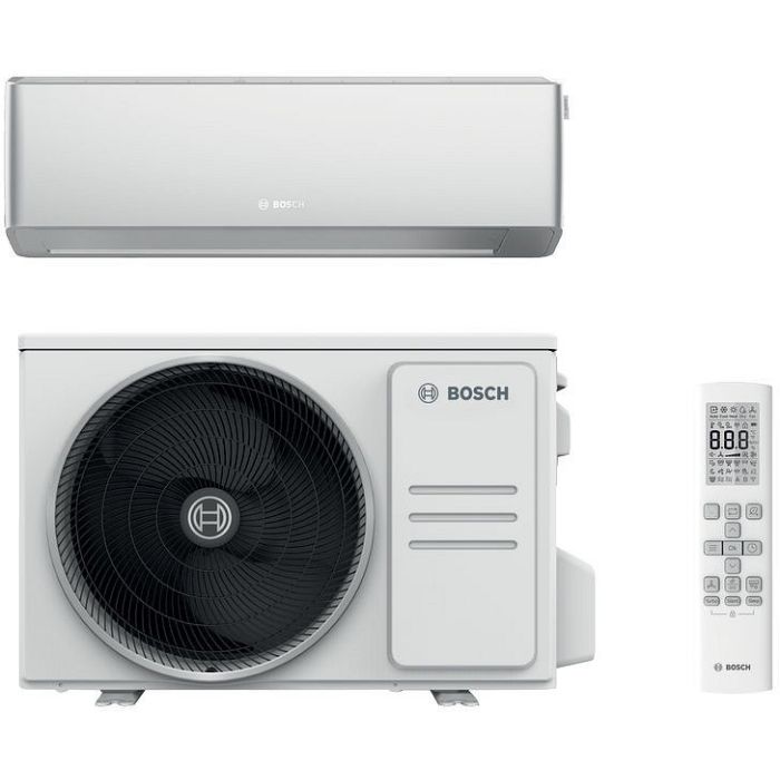 Bosch Climate 7100i 50 Hes Ilmalämpöpumppu Hopea
