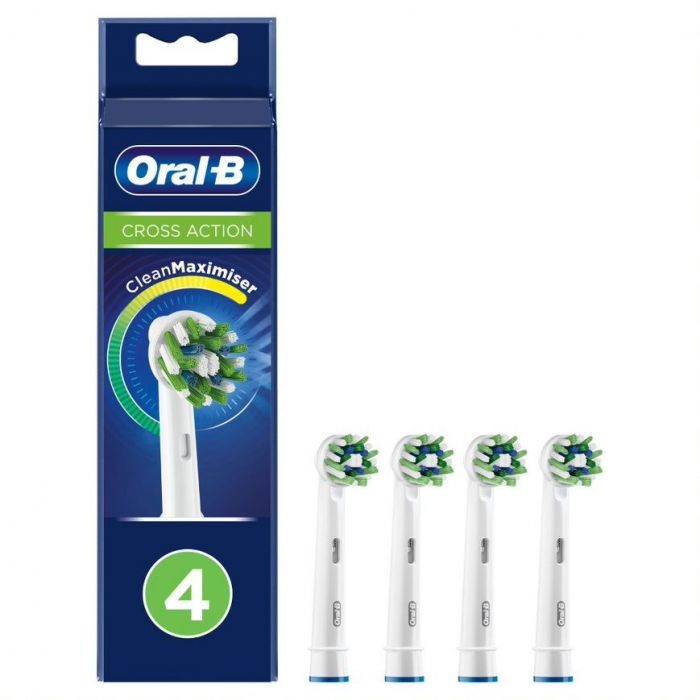 Oral-b Crossaction Vaihtoharja Cleanmaximiser 4 Kpl