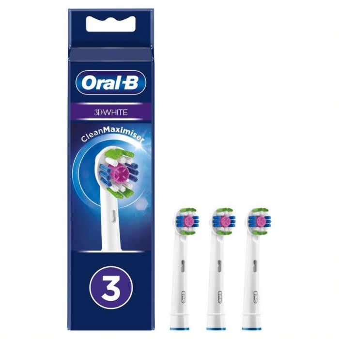 Oral-b 3d White Vaihtoharja Cleanmaximiser 3 Kpl
