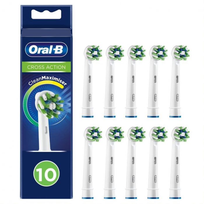 Oral-b Crossaction Vaihtoharja Cleanmaximiser 10 Kpl
