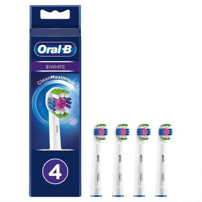 Oral-b 3d White Vaihtoharja Cleanmaximiser 4 Kpl