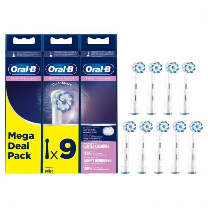 Oral-b Sensitive Clean Vaihtoharja 9 Kpl