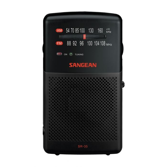 Sangean Sr35 Radio, Musta