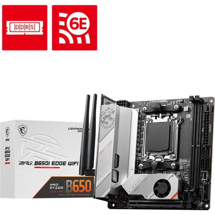 Msi Mpg B650i Edge Wifi Am5 Emolevy