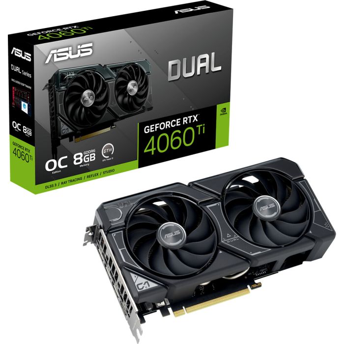 Asus Dual Rtx 4060ti Dual Oc Näytönohjain