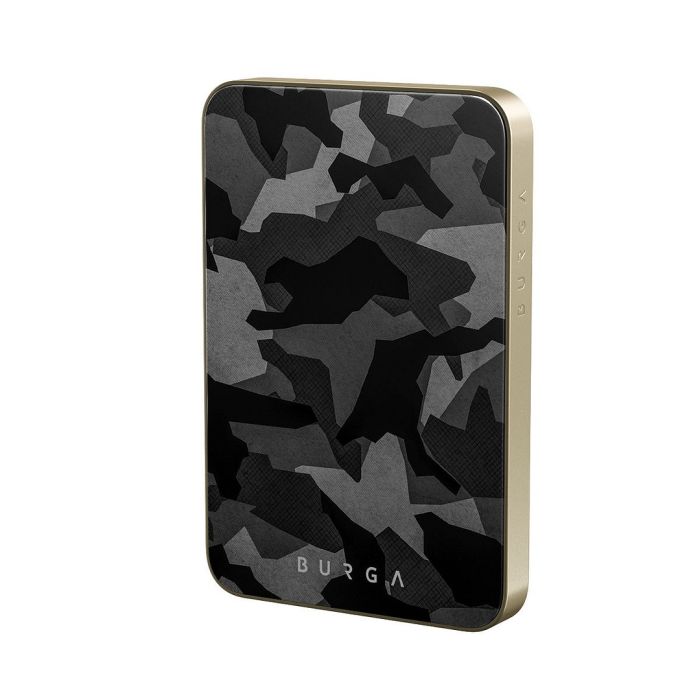 Burga Magsafe Powerbank 5000mah, Black Camo