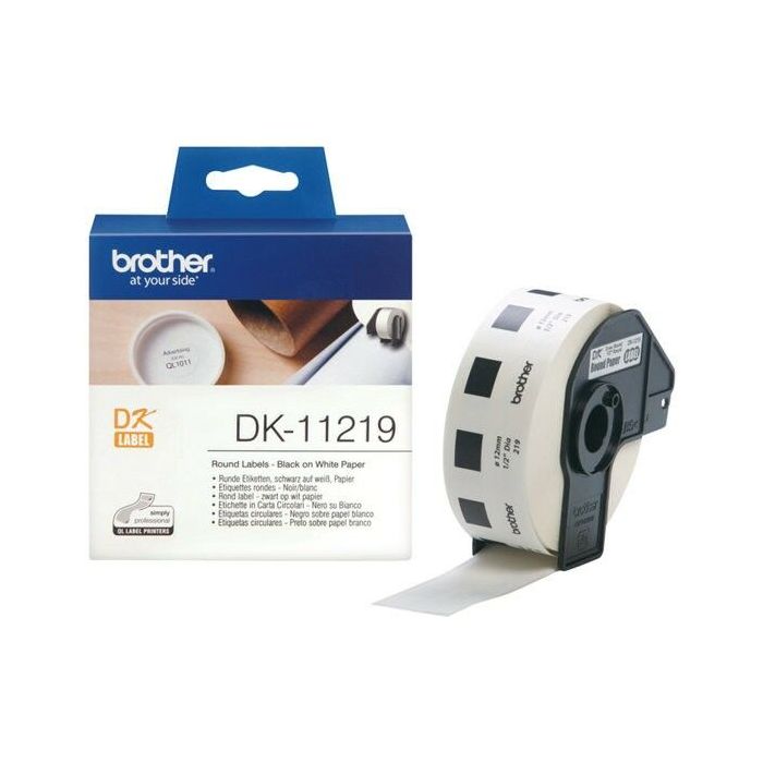 Brother Dk11219 Etiketit, 12mm