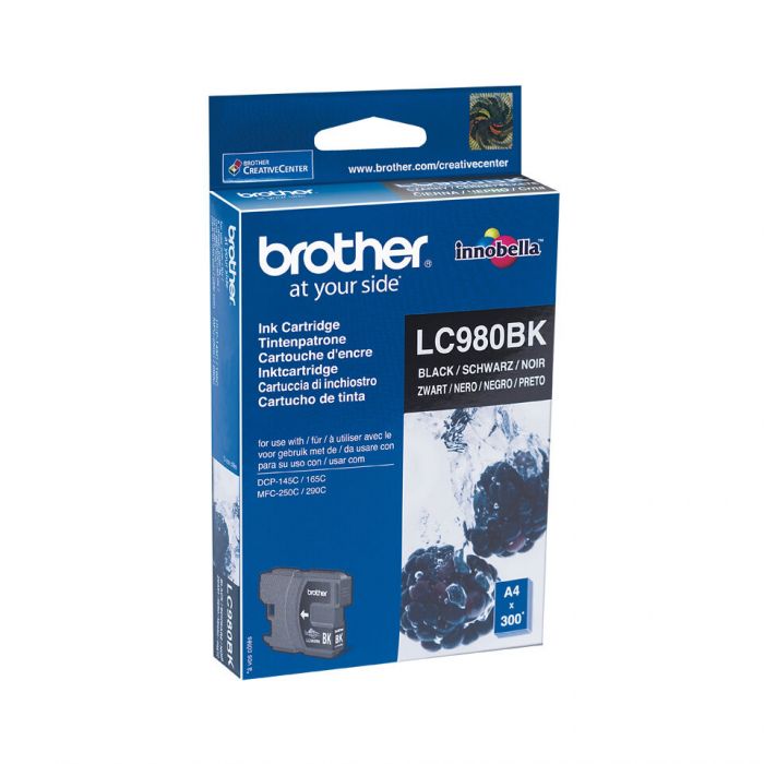 Brother Lc980bk Musta Väri-