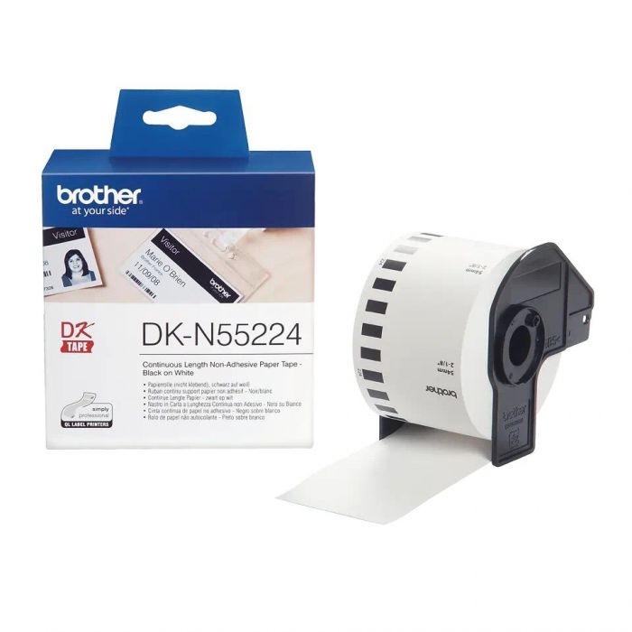 Brother Dkn55224 Non Adhesive