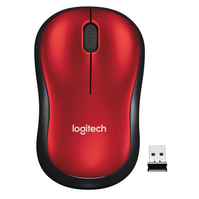 Logitech M185 Red Langaton