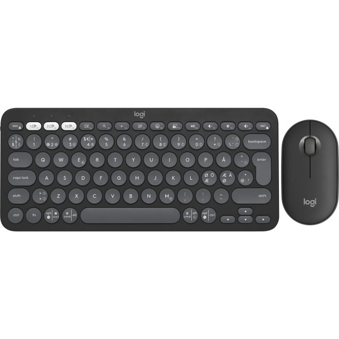 Logitech Pebble 2 Combo Tonal Näppäimistö Ja Hiiri