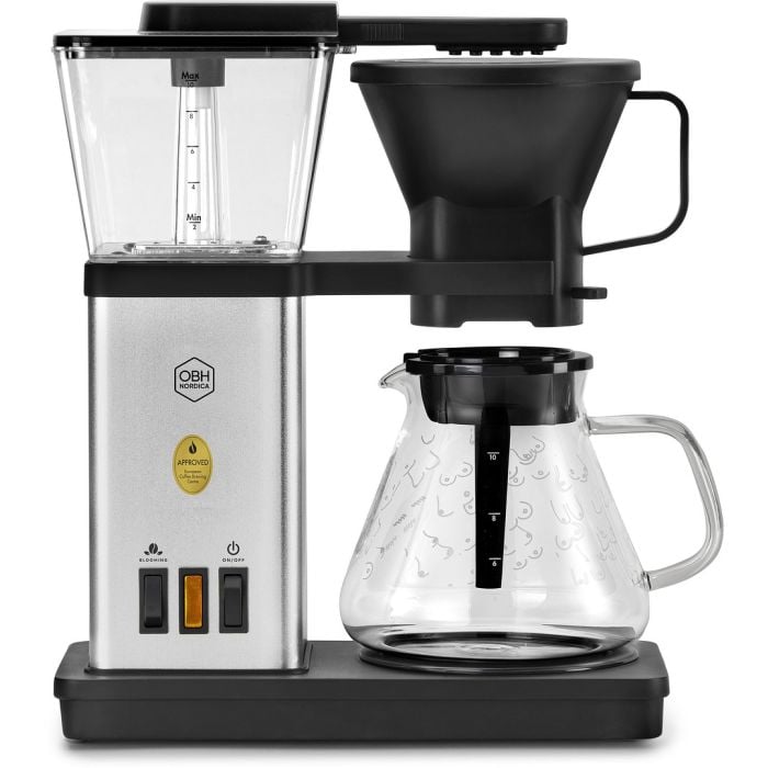 Obh Nordica Blooming Silver Roosa Nauha Kahvinkeitin