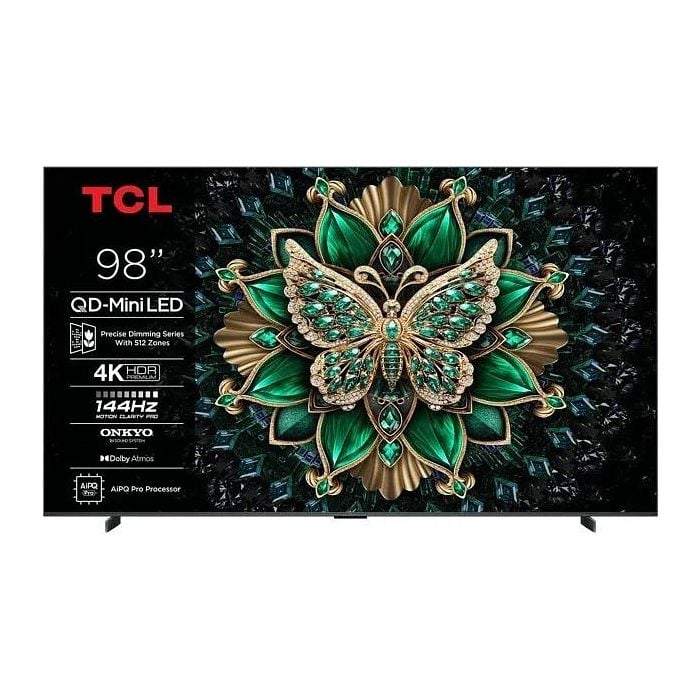 Tcl 98" 4k Qd-miniled Tv 98c6k