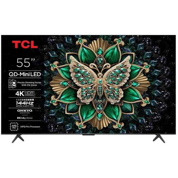 Tcl 55" 4k Qd-miniled Tv 55c6k