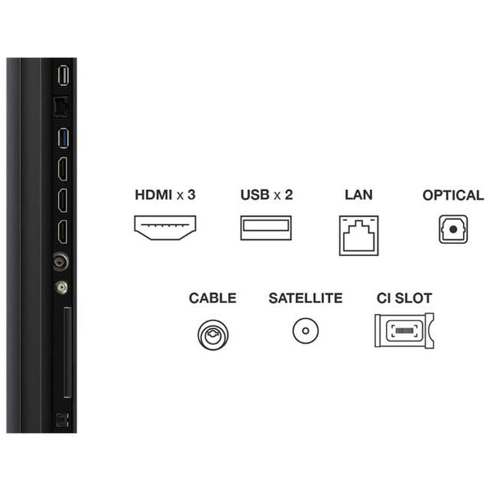 Tcl 55" 4k Qd-miniled Tv 55c6ks