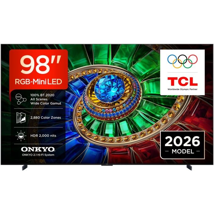 Tcl 98" 4k Rgb-miniled Tv 98rm7l