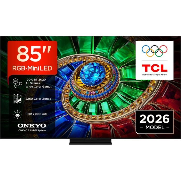 Tcl 85" 4k Rgb-miniled Tv 85rm7l