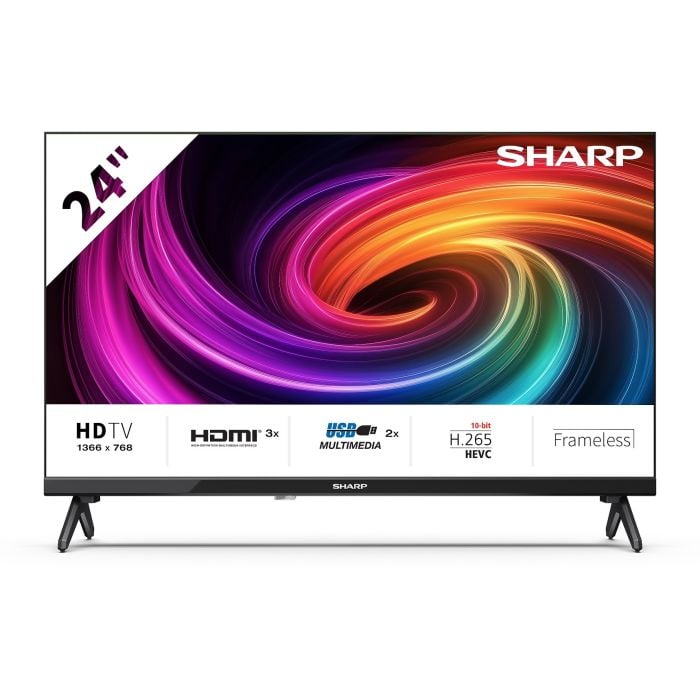 Sharp 24" Hd-ready Led-tv 24ha1705e 