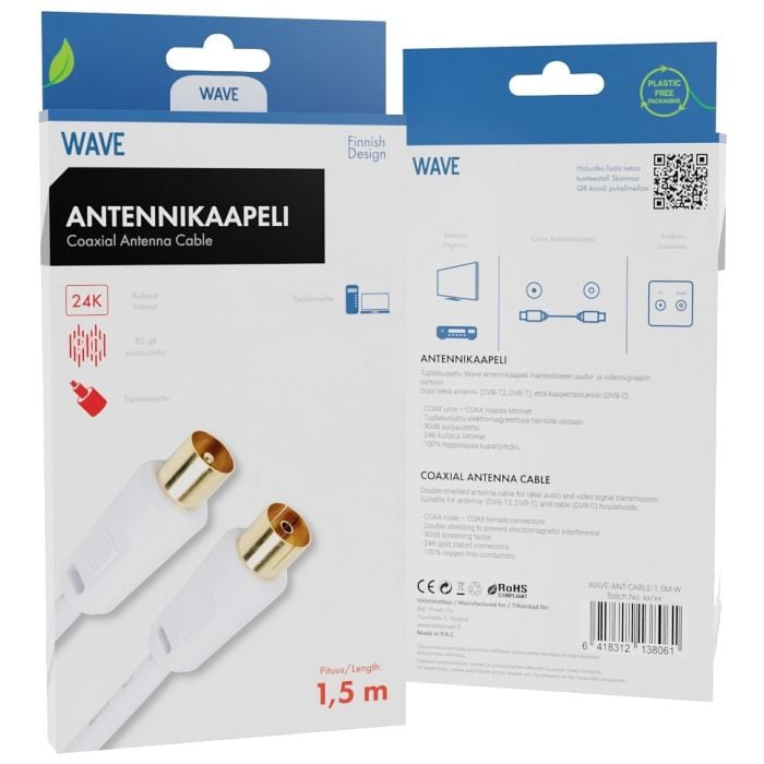 Wave Antennikaapeli, 1.5m