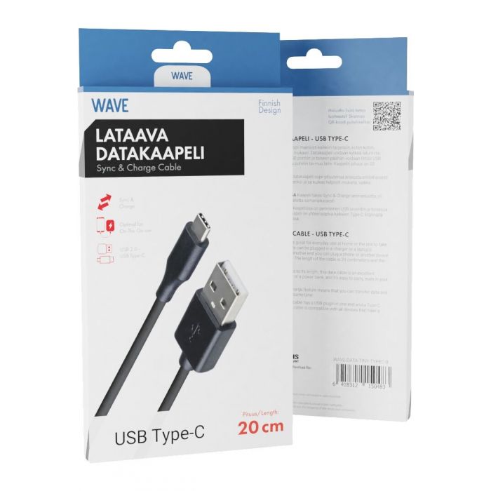 Wave Lataava Datakaapeli Usb 2