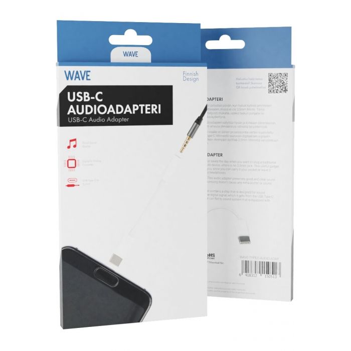 Wave Usb-c (type-c) Audioadapteri