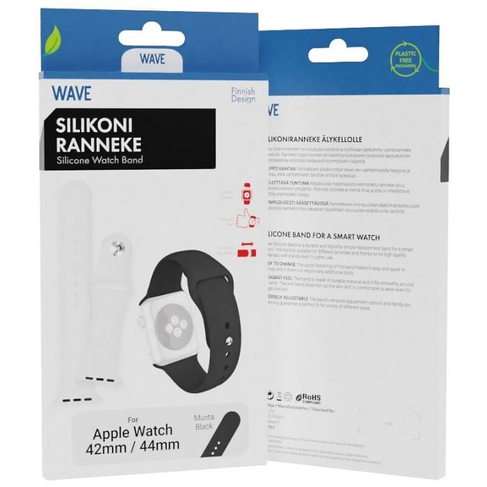 Wave Apple Watch 42/44mm Silikoniranneke