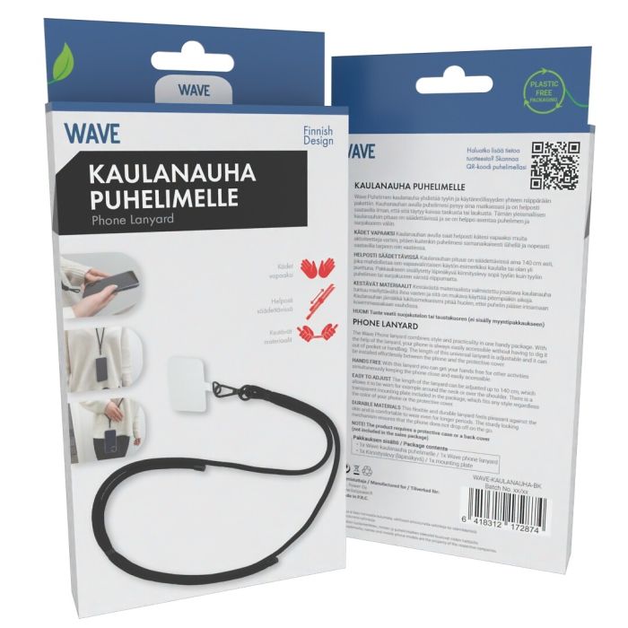 Wave Universaali Puhelimen Kaulanauha