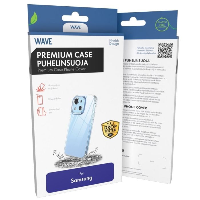 Wave Premium Case Puhelinsuoja, Samsung Galaxy A27 5g, Kirkas