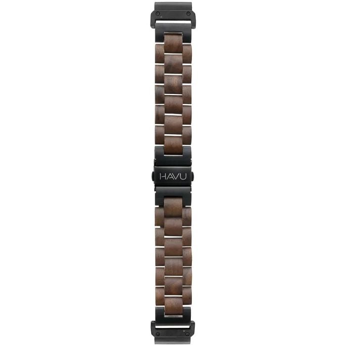 Havu Garmin Quickfit Ranneke 20mm, Pähkinäpuu