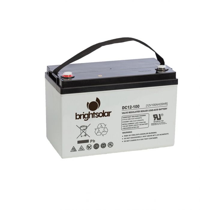 Brightsolar Dc12-100 Agm Akku