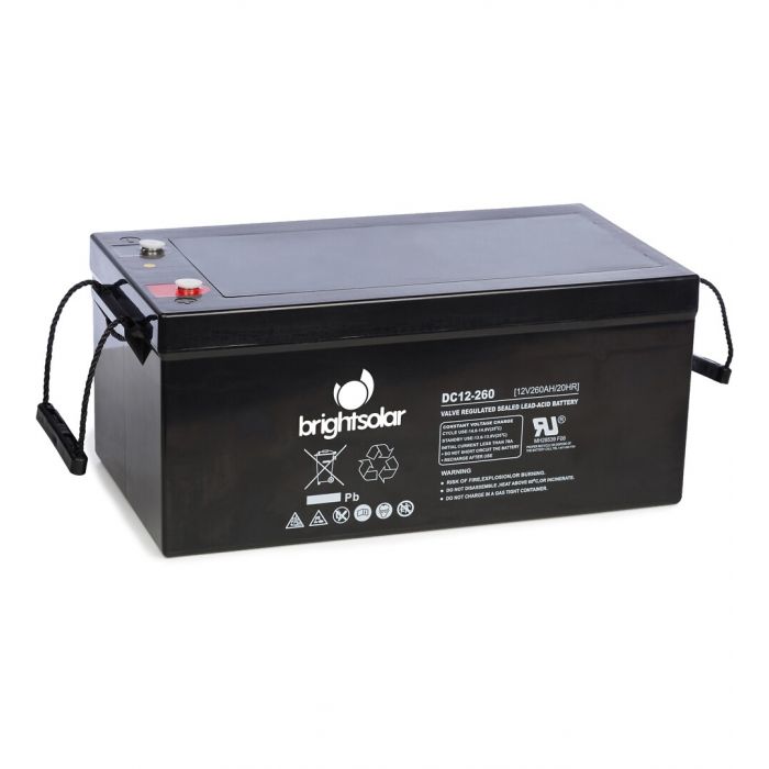 Brightsolar Dc12-260 Agm Akku
