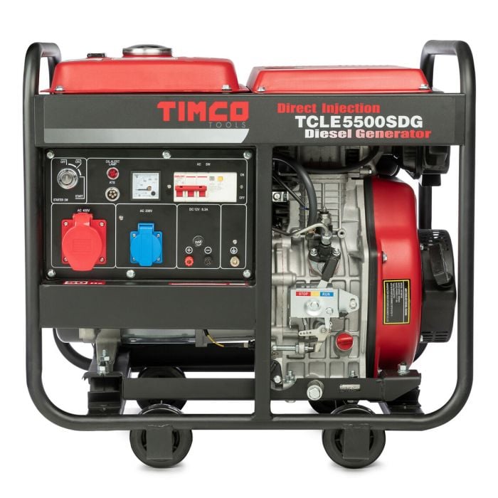 Timco Tcle5500sdg 400v Dies. Aggregaatti