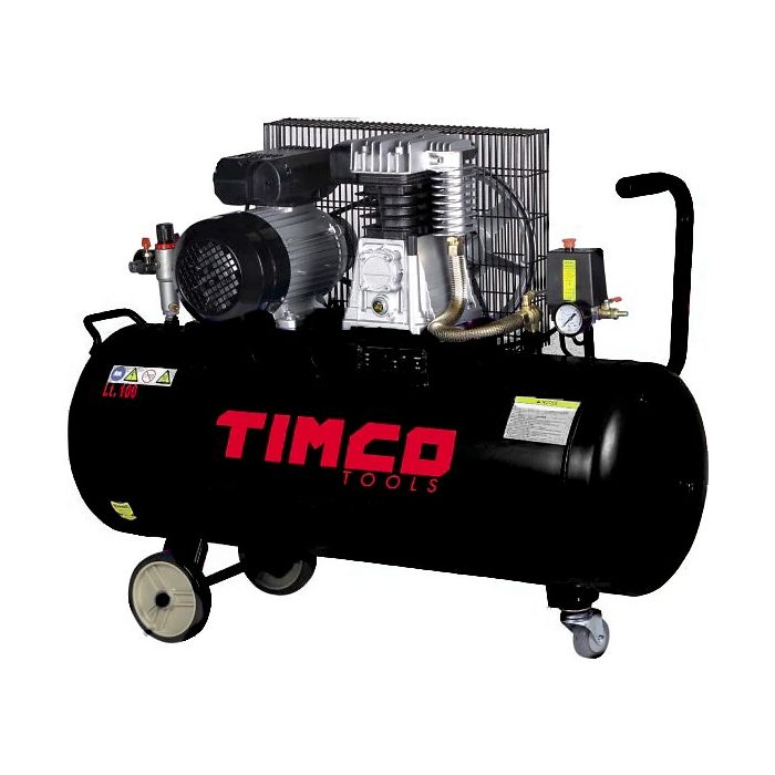 Timco 2,5hp 100l Kompressori Hihnaveto