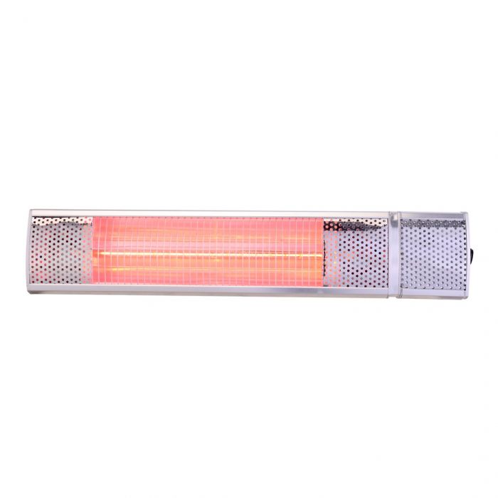 Hottia Terassiläm. 1500w, Gold+kauko