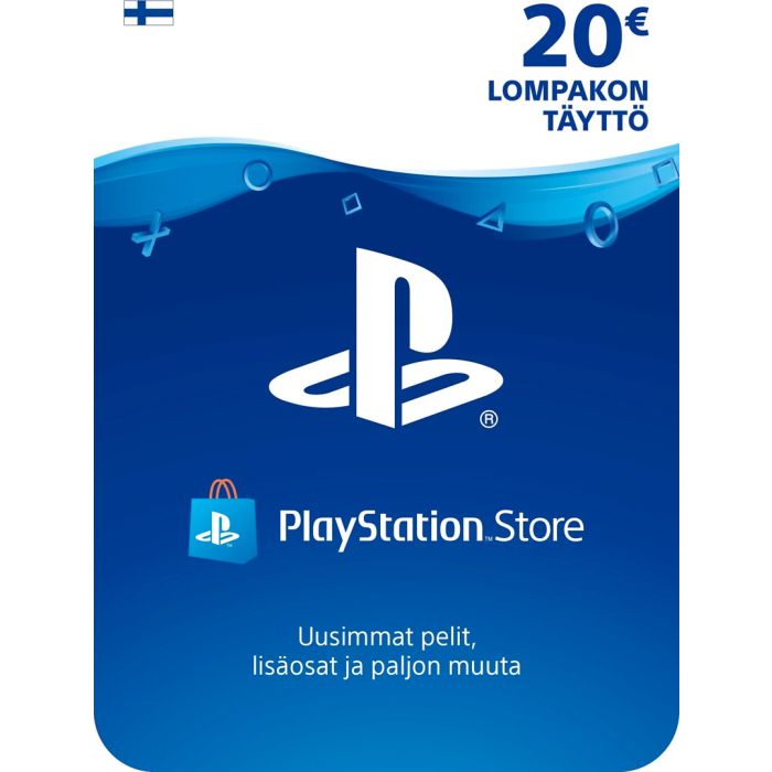 Playstation Live Card Dual Eur20 Kortti