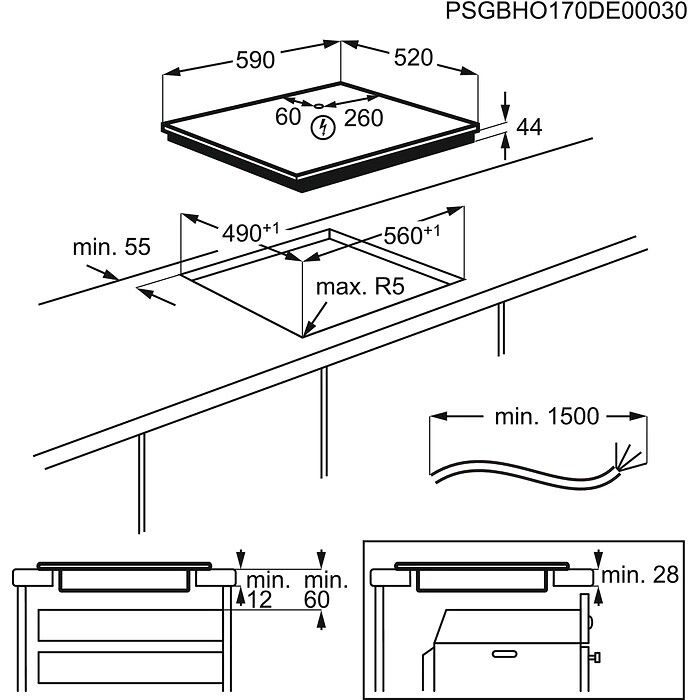Aeg Ipe64551fb Induktiotaso