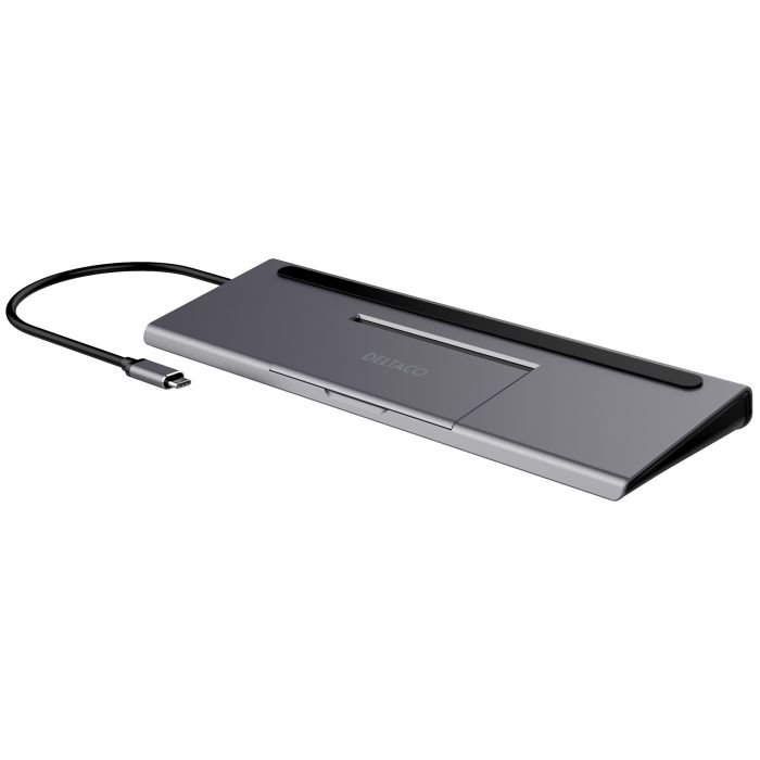 Deltaco Usb-c Telakointiasema
