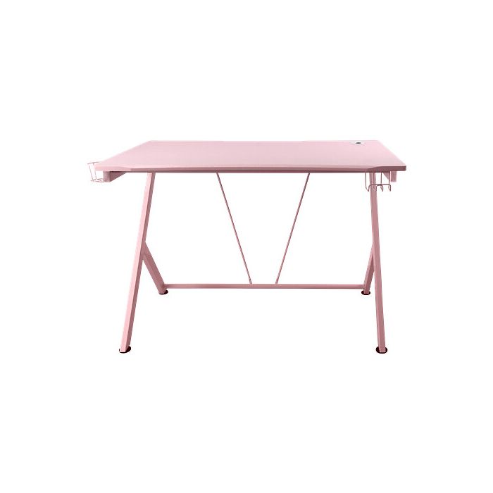 Deltaco Pt85 Gaming Desk, Pink