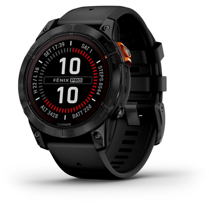 Garmin Fenix 7 Pro Solar älykello, Harmaa