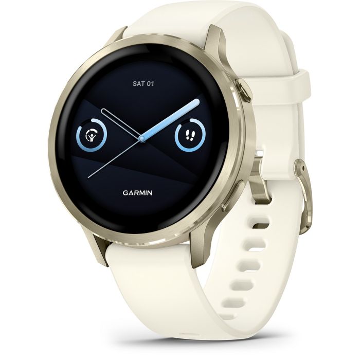 Garmin Venu 4 41mm Gps/wi-fi älykello, Norsunluu/kulta