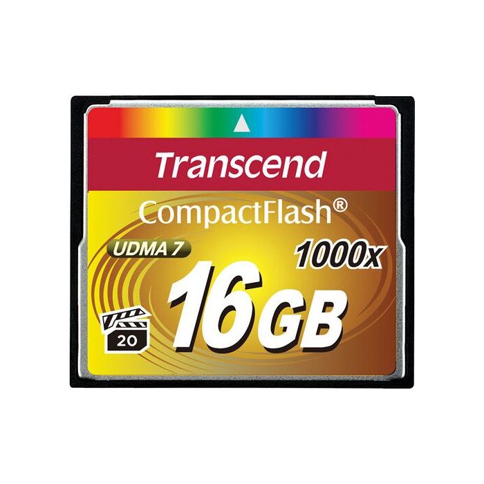 Transcend 16gb 1000* Cf-muistikortti