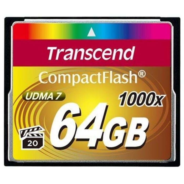 Transcend 64gb 1000* Cf-muistikortti