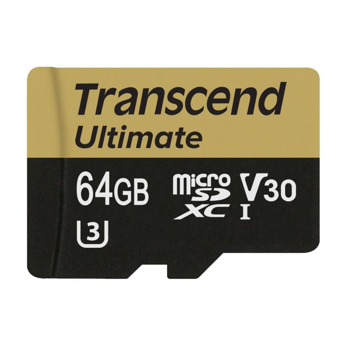 Transcend Uhs-1 U3 64gb W60 Muistikortti