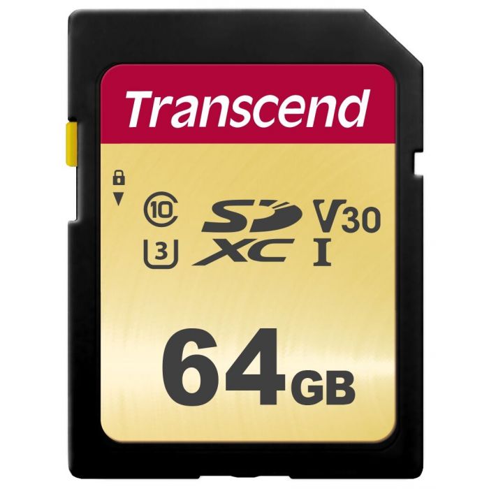 Transcend 64gb Uhs-i U3 Sd-