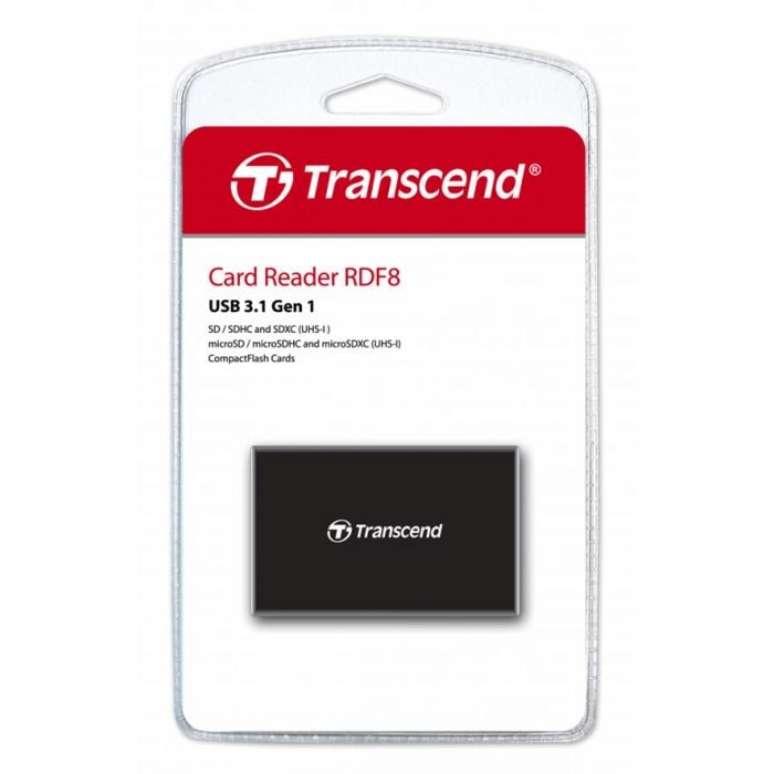 Transcend Rdf8 Usb 3.1 Kortinlukija