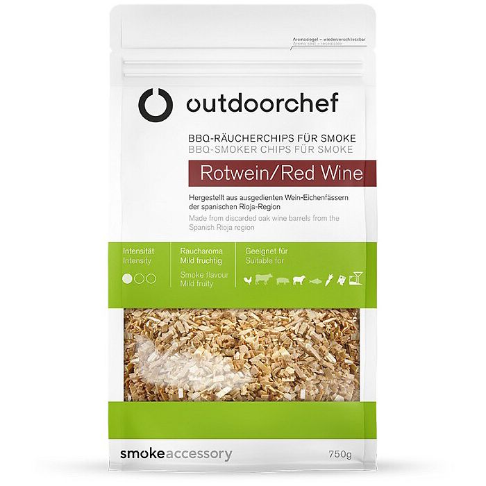 Outdoorchef Punaviini Savustuslastut