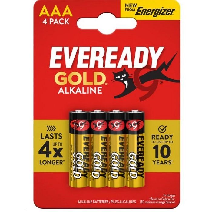Eveready Alkaline Gold Aaa-paristo