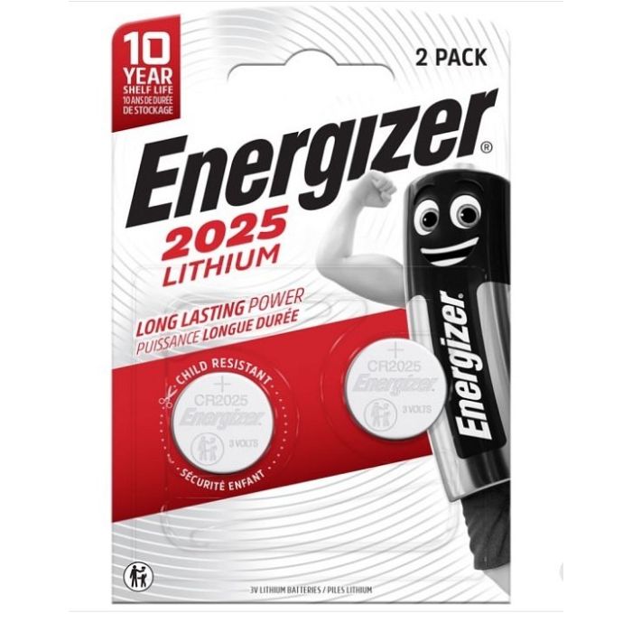 Energizer Lithium Cr2025-nappiparisto